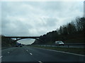 Graig Road bridge crossing M4 motorway in Lisvane Community