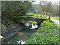 Old bridge over Woods Mill leat in BN5 9YG