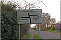 Road sign, Batford in AL5 5HX