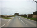 The junction with Painthorpe Lane (left) in YO41 1RQ