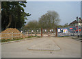 Building site entrance in RG24 9QY