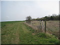The beginning of the footpath to Stallingborough in DN40 3AG