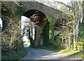 Railway viaduct at Itchen Abbas in SO21 1XA