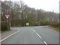 Junction of Gillar's Lane with Burrow's Lane in WA10 5PP