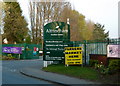 Entrance to Altrincham Garden Centre, Green Lane in WA15 8DT
