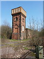 Dis-used water tower northside of St Helens Road in L34 6JE