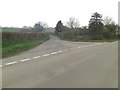 Junction of Tyler's Lane and the Marlston Road in Bucklebury