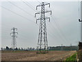 Pylons near Snodland in ME19 5JL