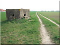 Pillbox off Horseshoe Road west of Spalding in PE11 3JA