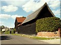 Thatched barn at Priory Farm, Nounsley, Essex in CM3 2NG