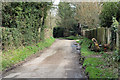 Lane forms parish boundary on Clay Hill in RG7 6JS