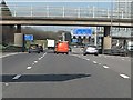 M42 Motorway at the footbridge for The Belt in B46 1DW