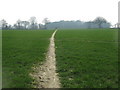 Footpath to Sutton Lane in CT14 9JH