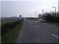 Station Road towards Tibshelf in DE55 5LZ