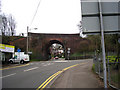 Whyteleafe:  Railway bridge over Hillbury Road in CR6 9HG