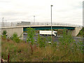 Footbridge over M11 south of M11/A120 interchange in CM22 7TL