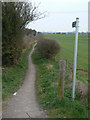 Footpath near Rock House in Warsop Carrs Ward