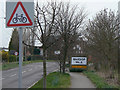 Watch out for cyclists in NG20 0JH