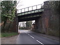 Railway bridge over Newton Road in DE55 5UD