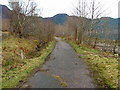 Part of the old A87 at Kintail in IV40 8HN