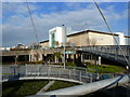 Footbridges at Cribbs Causeway, South Gloucestershire in BS10 7UG