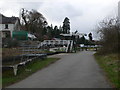 Lifting canal bridge at Froncysyllte in LL20 7PY