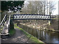 Footbridge 33w over the Llangollen Canal in Llangollen Rural Community