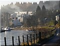 Crinan Canal and West Bank Road in PA30 8HG