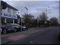 Stafford Road at junction of Sandy Lane, Wallington in SM6 9DP
