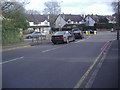 Smitham Downs Road at junction of Brighton Road, Purley in CR8 4HD