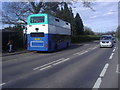 Bus stop on the A25 Bletchingley in RH1 4PU