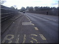 The A25 bridge over the M23 at Bletchingley in RH1 4HR