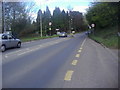 The A25 entering Bletchingley in RH1 4HR