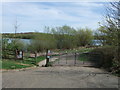 Footpath next to Abberton Reservoir Tattingstone in Tattingstone