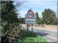 Village sign, Harwich Road, Ardleigh in CO7 7NT