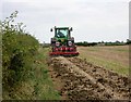 Tractor with power-harrow in NN9 5HA