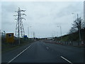 Kingsway Tunnel Approach near Bidston Moss in CH44 2EW