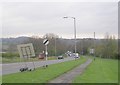 Horsforth New Road - viewed from near Rodley Lane in LS13 1LH