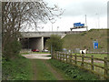 Motorway Bridge over Knottingley Road in WF8 2FW