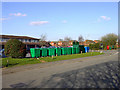 The Green Bins of Peachcroft in OX14 2DE