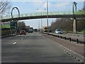 A50 - footbridge close-up in ST3 4TQ
