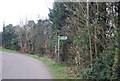Footpath off Bush Rd in TN12 5LL