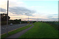 The Runway at Leeds Bradford Airport, on a bridge crossing over the A658 in LS19 7PX