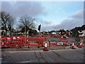 Roadworks, Tweenaway Cross, Paignton in TQ4 7EZ