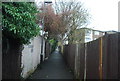 Footpath to St Augustine's Drive in CR2 6PL