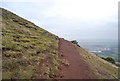 Path on the slopes of Arthur's Seat in EH16 5BJ