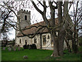 Hauxton: St Edmund - from the south-east in CB22 5FN