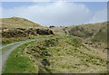 Forestry road and Cwm Gruffydd, Ceredigion in SY25 6NP