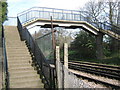 Footbridge near Bloors Lane in ME8 7NP