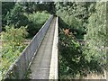 Footbridge over railway near Morton in Pilsley & Morton Ward